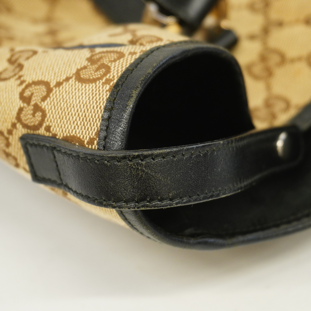 Auth Gucci GG Canvas Tote Bag 232957 Women's Beige,Black - Picture 8 of 11